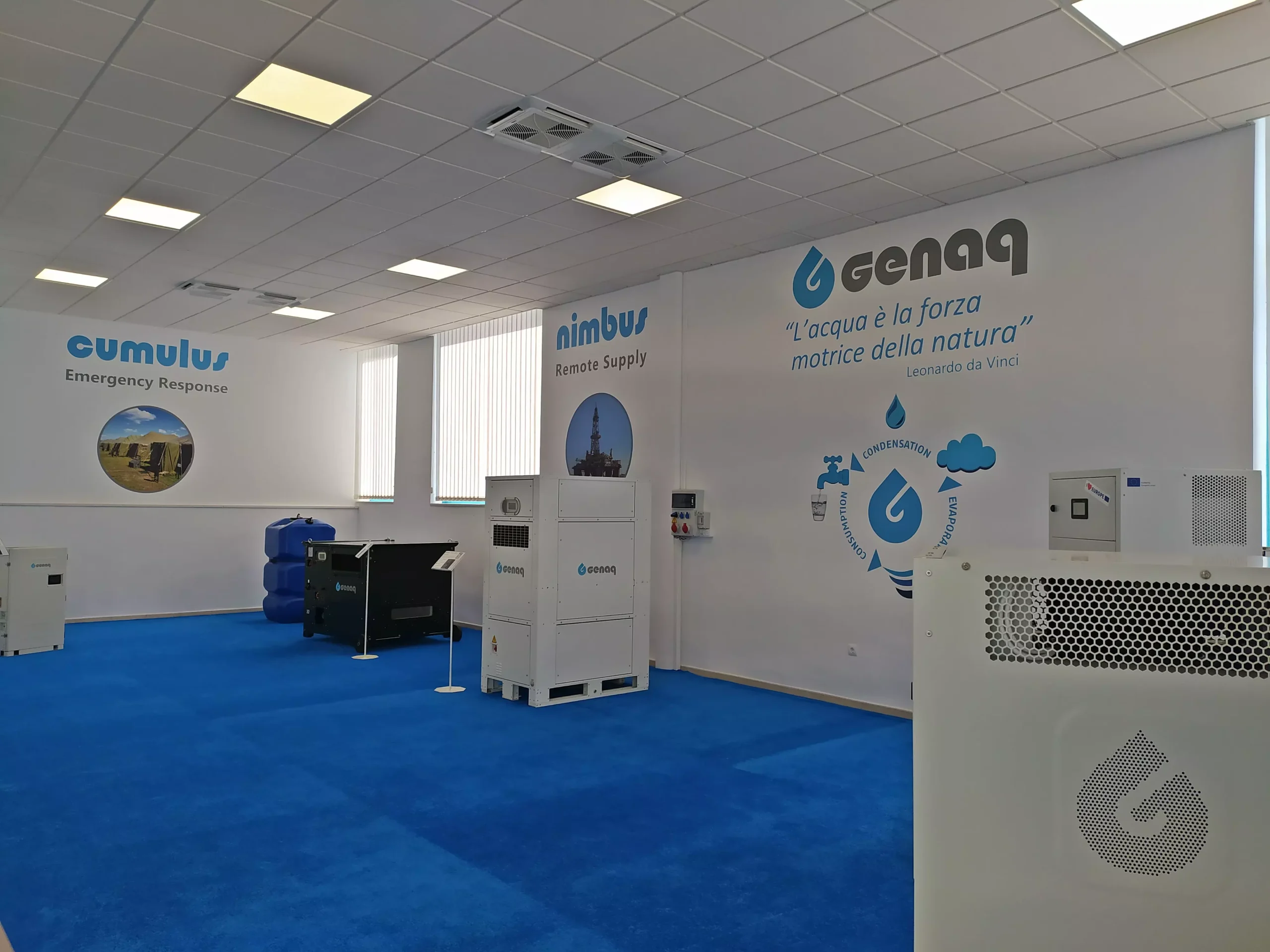 Instalaciones de fabricación GENAQ en España
